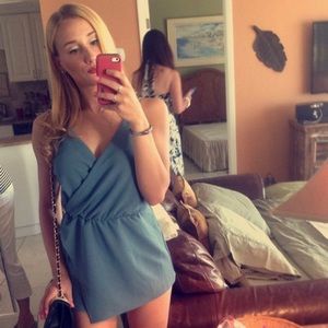 Blue Romper